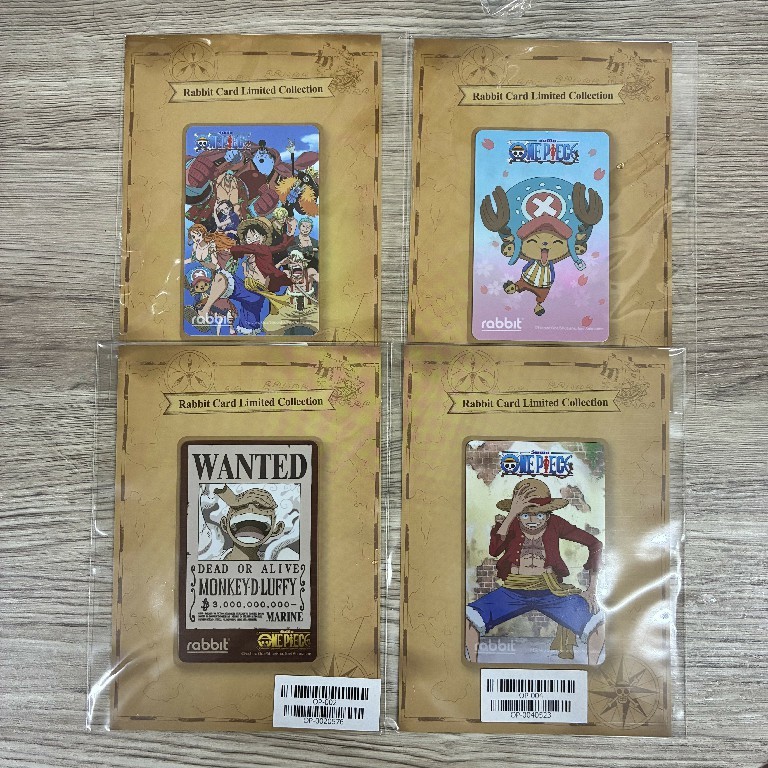 (ส่งของทุกวัน) Rabbit Card บัตรแรบบิท ONE PIECE วันพีช | Shopee Thailand