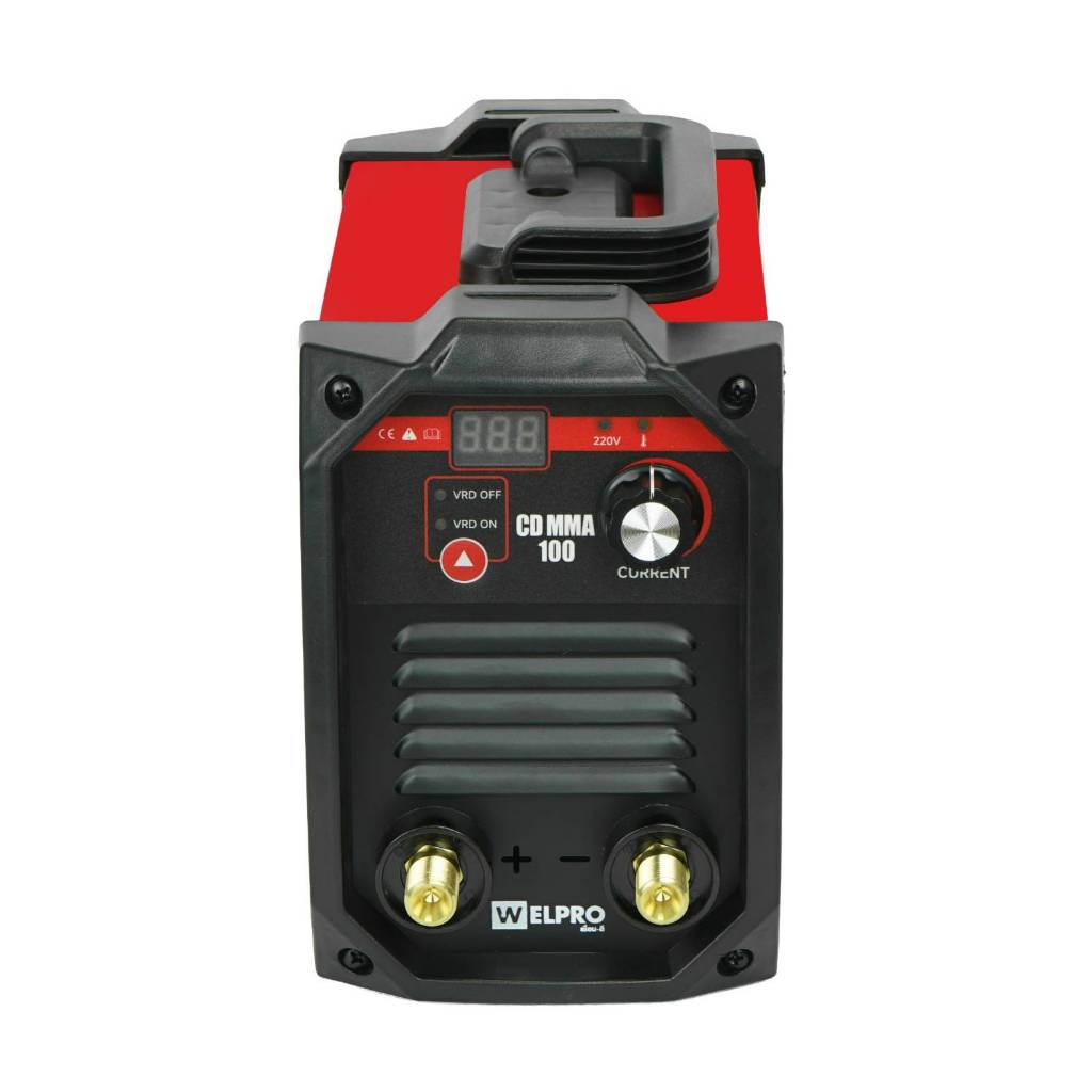 WELPRO เครื่องเชื่อม รุ่น CD MMA 100 / 120 - ตู้เชื่อม เชื่อมดี เวลโปร ...