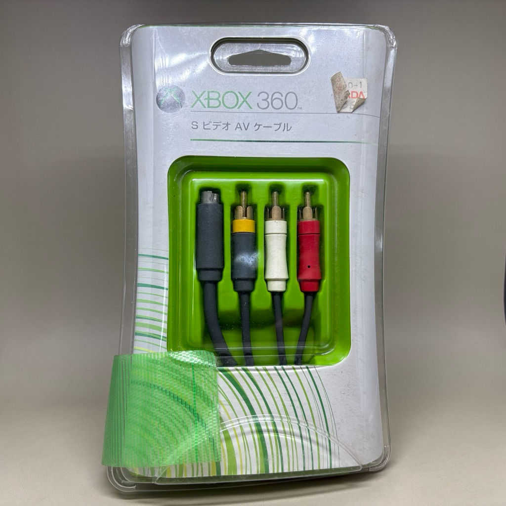 *สายสัญญาณแท้ AV S-VDO เครื่องเกมส์ XBOX 360 | Microsoft Original AV S ...