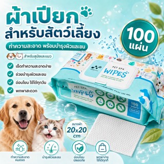 Nano Power Khăn ướt Silver Nano – Dùng để làm sạch và điều trị dưỡng cho thú cưng (100 tấm)