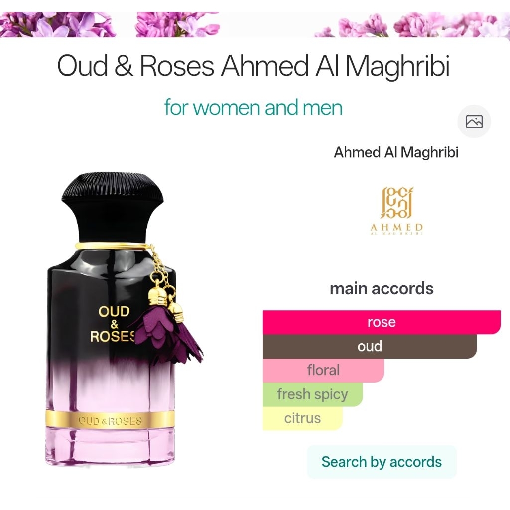 น้ำหอมอาหรับ Oud&Roses แบ่งขายขนาดทดลอง 2/5/10ml. ของแท้พร้อมส่ง นำเข้า ...