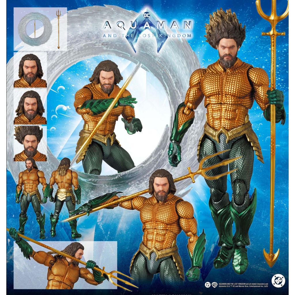 MAFEX No.267: Aquaman (Gold & Green Suit) | Shopee Thailand