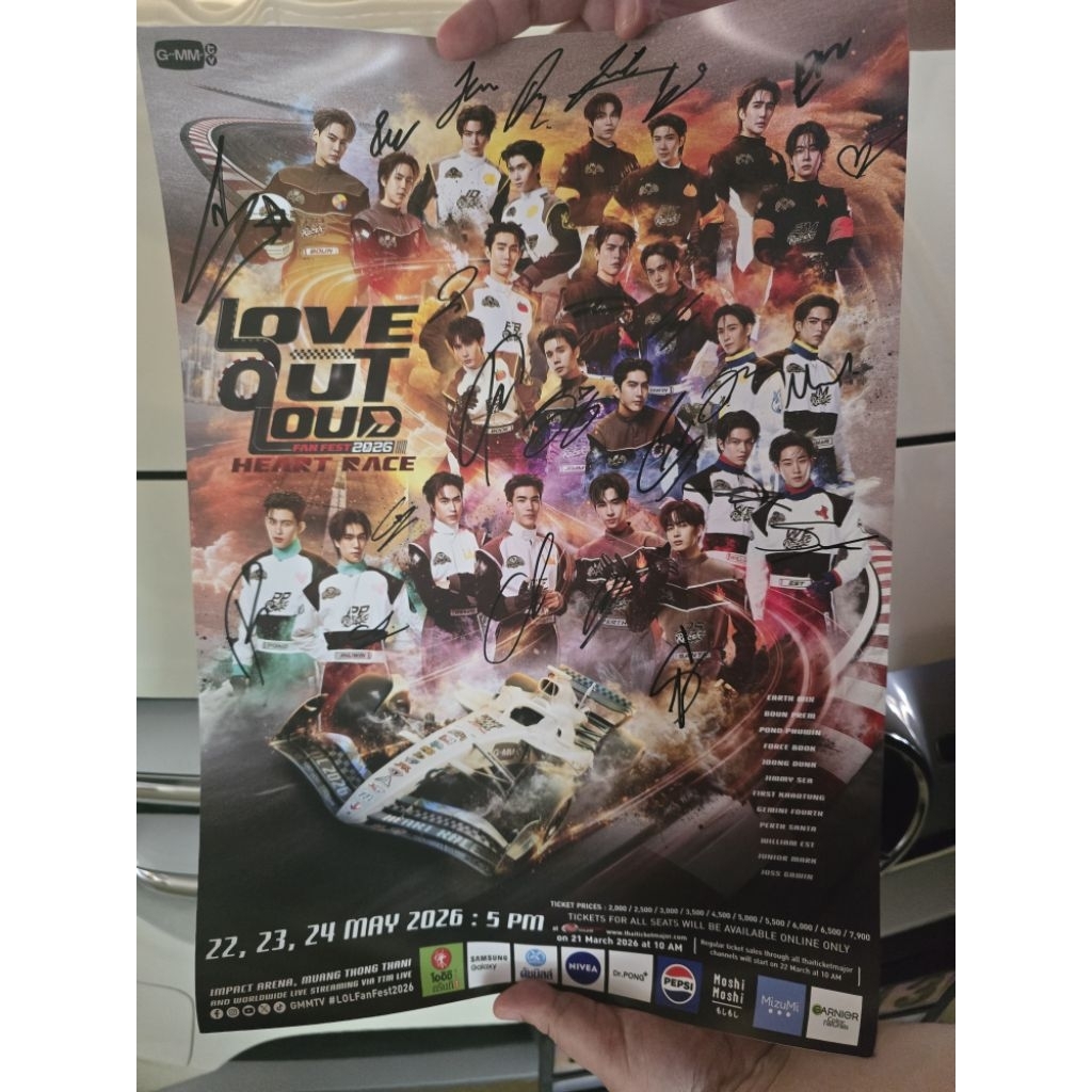 Photobook LOL 2026 LOVE OUT LOUD FANFEST 2026 PondPhuwin