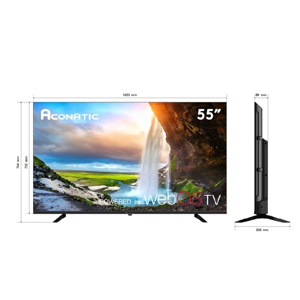ทีวี Aconatic 55 นิ้ว LED 4K ปี2025 WebOS TV รุ่น 55US900AN Magic ...