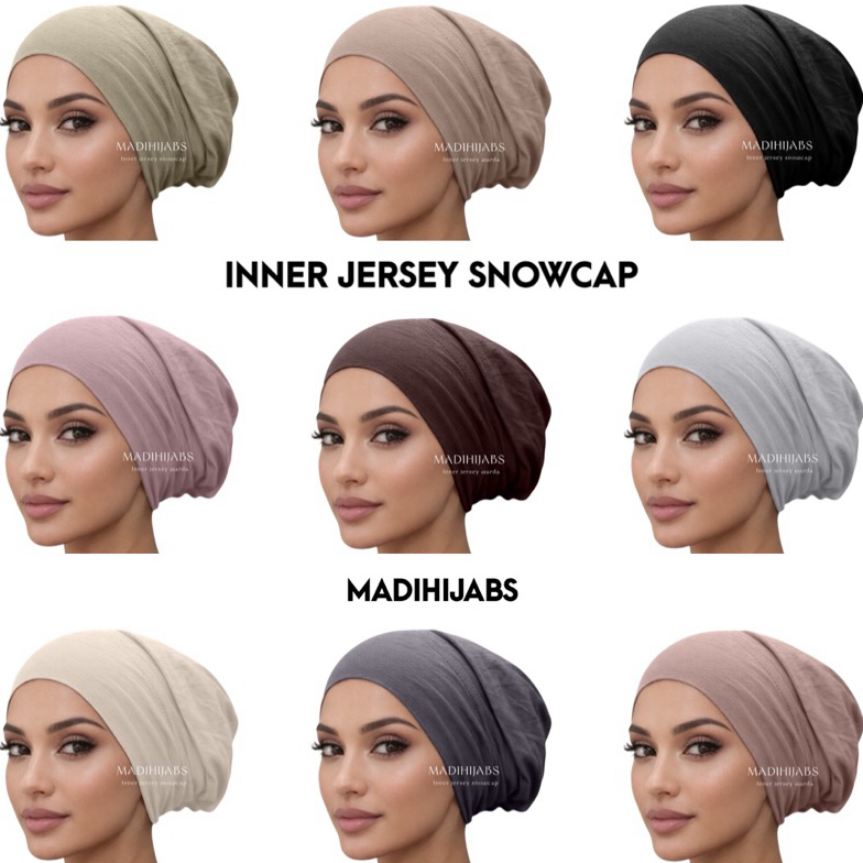 INNER JERSEY SNOWCAP อินเนอร์หมวกในผ้ายืด แบบเปิด | Shopee Thailand