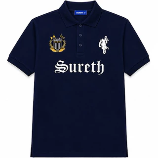 SURETHING WHEELIE POLO SHIRT - NAVY