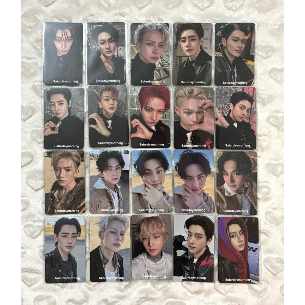 พร้อมส่ง การ์ด ENHYPEN Shopee Thailand FANSIGN CAFE pop up lucky