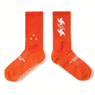Culture Essential Running Crew Socks Orange