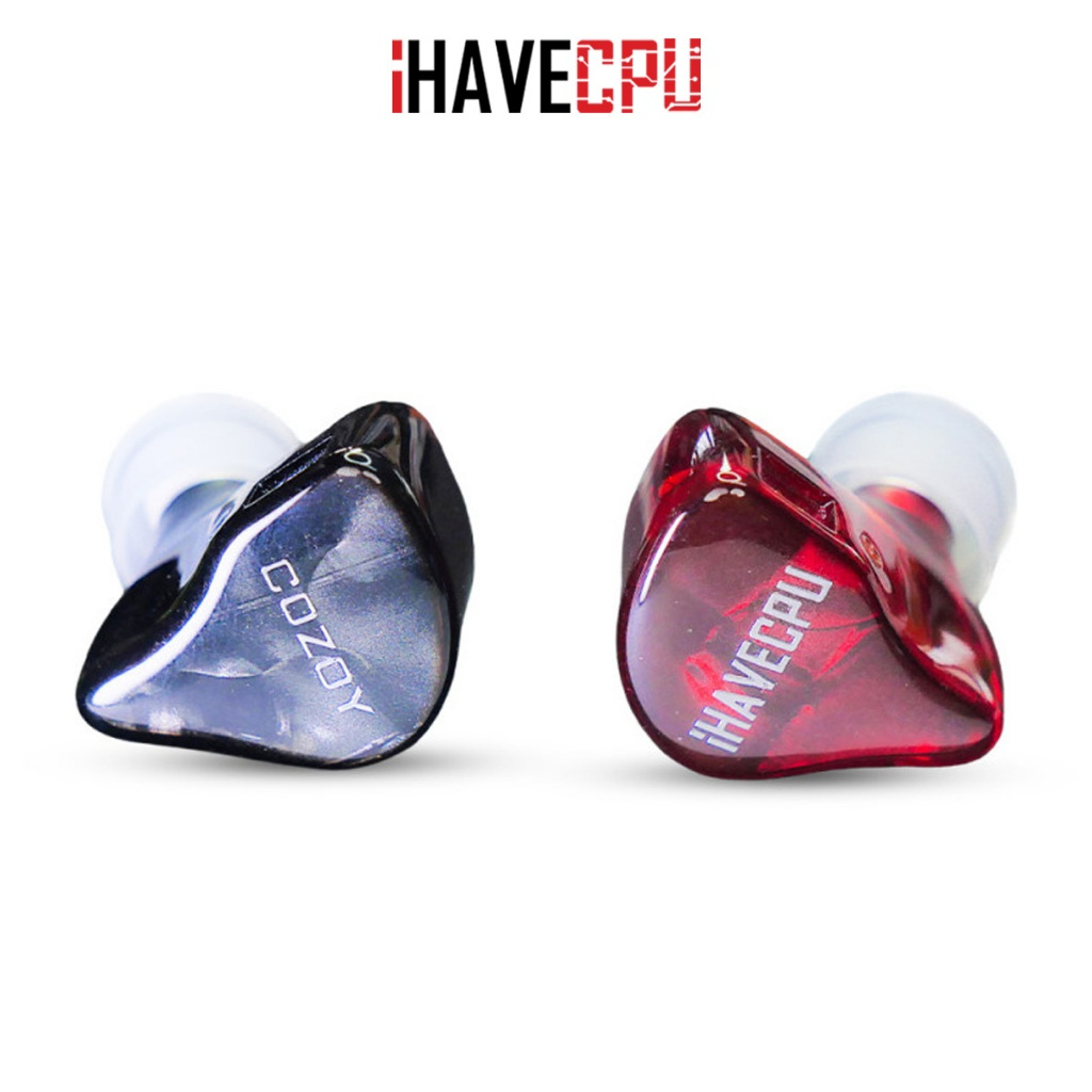 หูฟัง (headset) iHAVECPU MUSES V3 x COZOY WITH MIC (GRAY/RED)