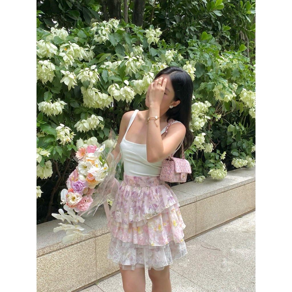 Peony Skirt Set