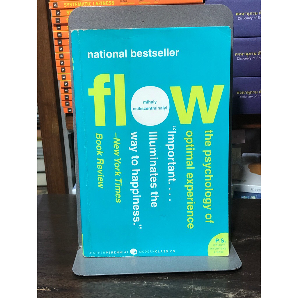 [หนังสือมีตำหนิ] Flow the psychology of optimal experience (ปกอ่อน ...