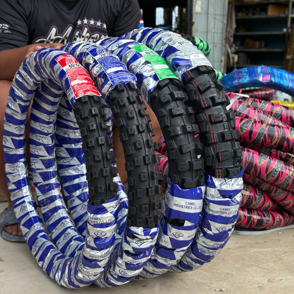 ล้อยางนอกCAMELลายวิบากใหญ่ MOTOCROSS 60/100-17 70/100-17 80/100-17 90/100-17 cm705 รูปที่ 4