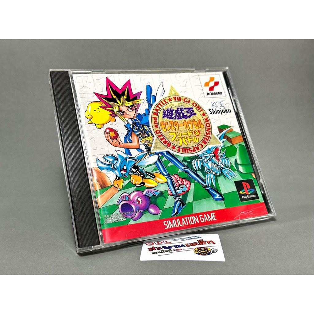 (2) แผ่นแท้ Play Station PS1 (japan) Yu-Gi-Oh! Monster Capsule Breed ...