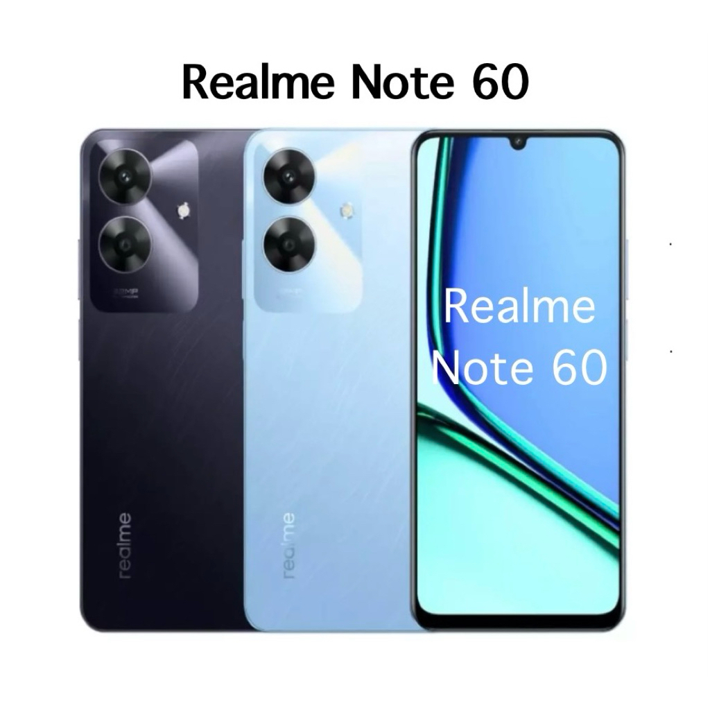 Realme Note 60 RAM4/6GB/ROM64/128GB เครื่องแท้ใหม่ศูนย์เคลียร์สต๊อก ...