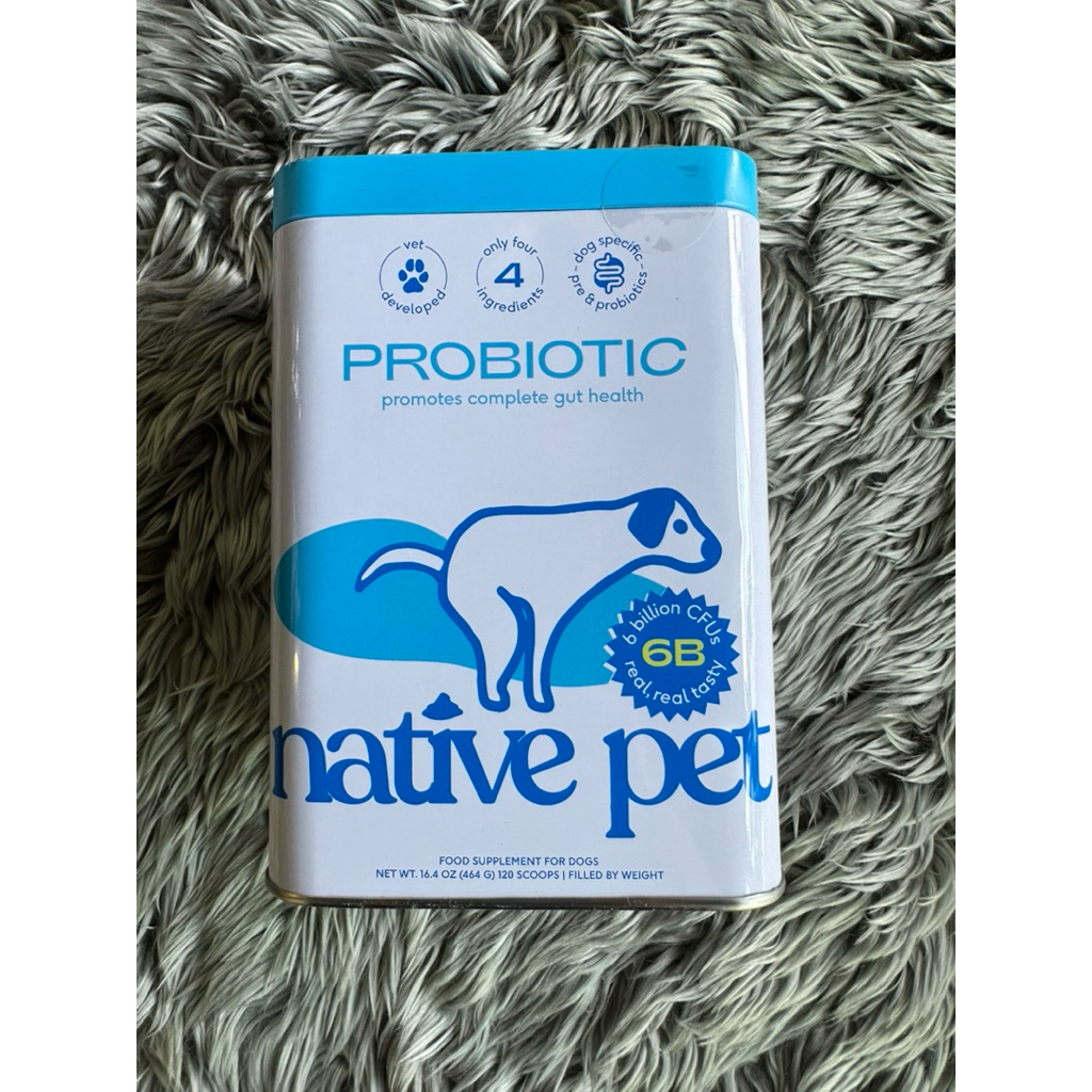 Native Pet Probiotic โปรไบโอติกสำหรับสุนัข เสริมภูมิคุ้มกัน ระบบขับถ่าย ...