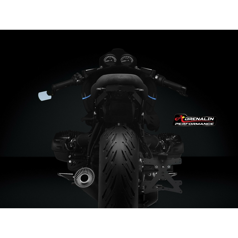 Rizoma - ที่ยึดทะเบียนแบบออกข้าง ติดข้างล้อ สำหรับ R9T Rninet มาพร้อมไฟ ...