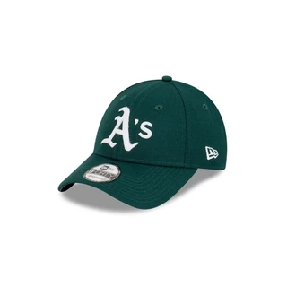 New Era หมวกรุ่น Oakland Athletics Premium Felt Dark Green 9Forty Cap