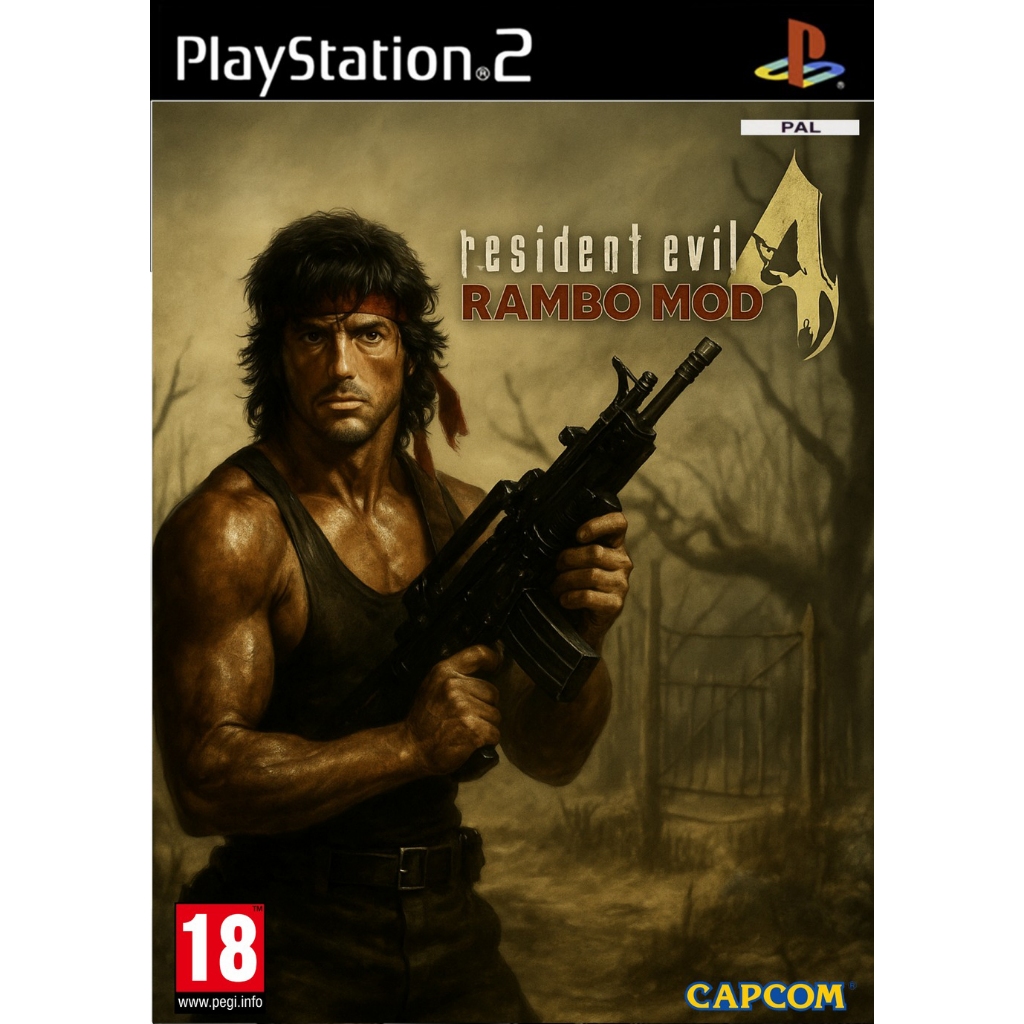 PlayStation2 - Resident Evil 4 : RAMBO MOD.ตัวละครพิเศษ +ปลดล็อคร้านค้า ...
