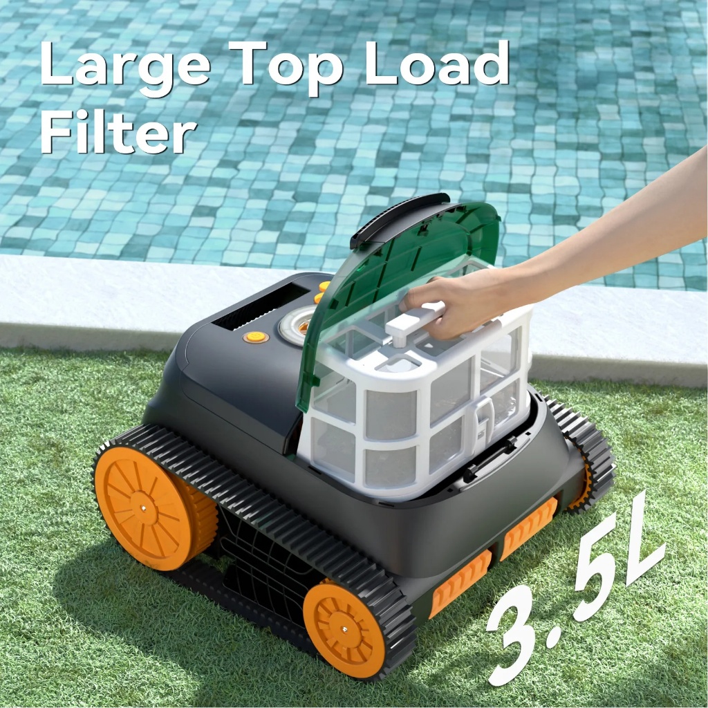 หุ่นยนต์ทำความสะอาดสระว่ายน้ำ Nebula Wireless Pool Cleaning Robot ไร้ ...
