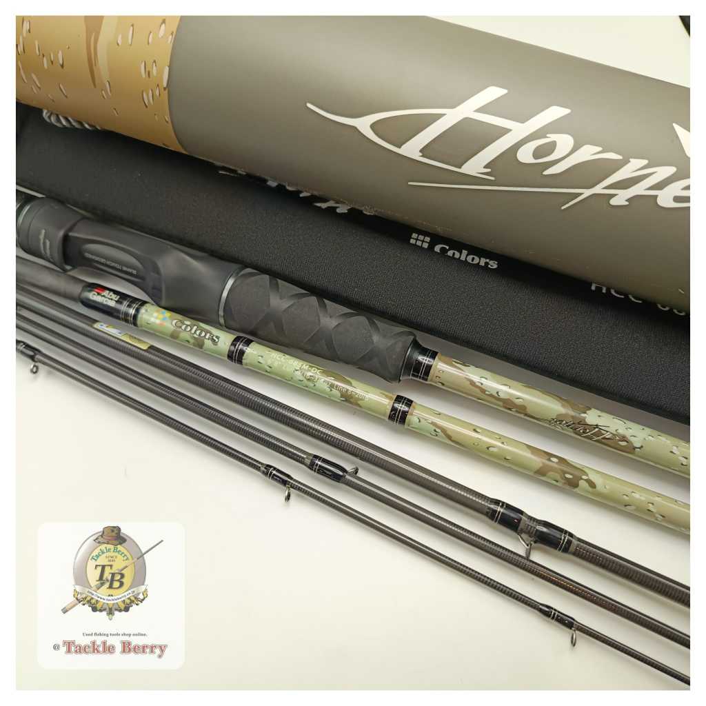 Abu Garcia Hornet Colors HCC-685M / คันเบ็ดสายเดินทาง 5ท่อน พกพา