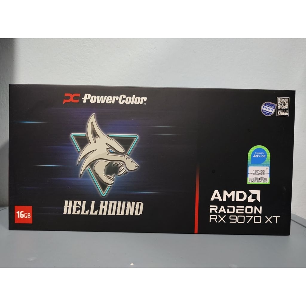 PowerColor HELLHOUND RX9070XT 16GB | Shopee Thailand