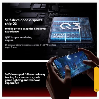 โปรโมชั่น Flash Sale : VIVO iQOO 15 Snapdragon 8 Elite Gen 5 6.85 inch 7000mAh 100W Dual SIM iQOO Phone Gaming Phone iQOO15