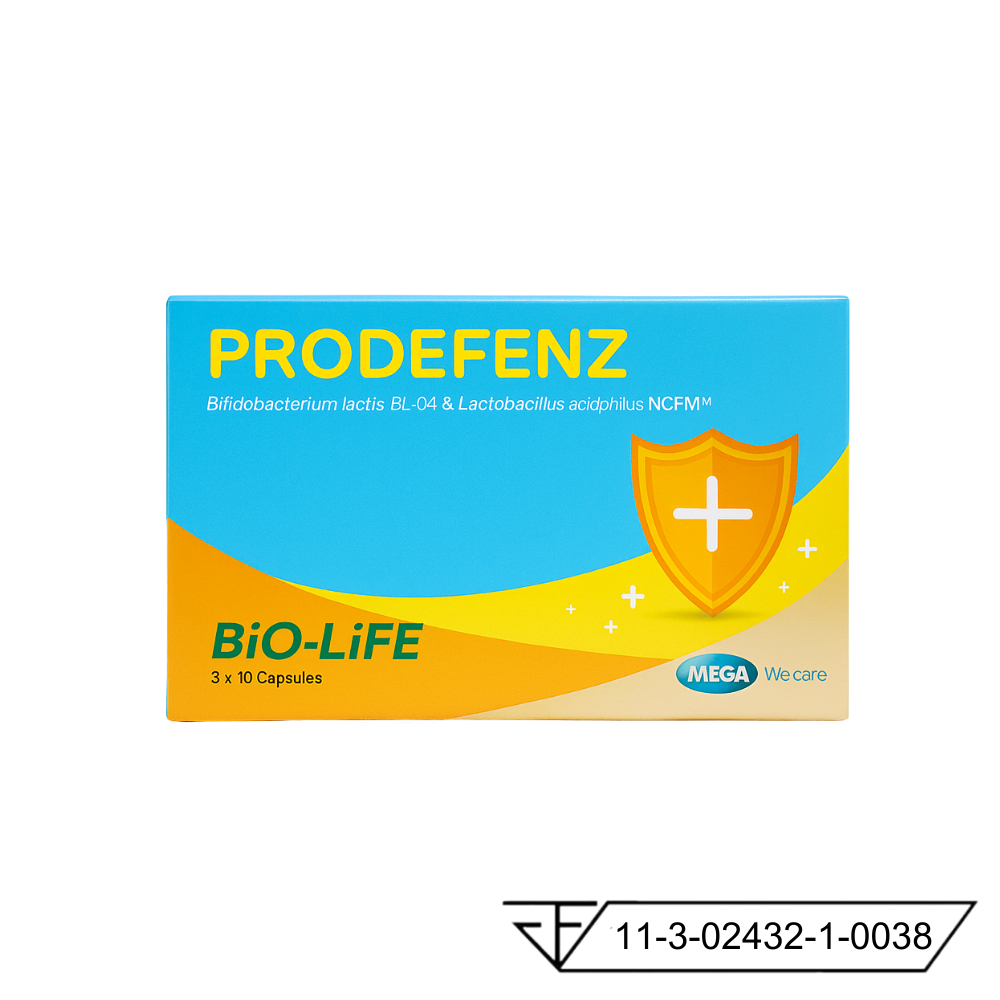 MEGA We care Prodefenz 3x10 Capsules - โปรดีเฟนซ์ ผลิตภัณฑ์อาหารเสริม ...