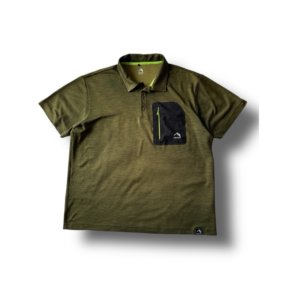 FIELDCORE/Climbing short-sleeved T-shirt,olive | Shopee Thailand