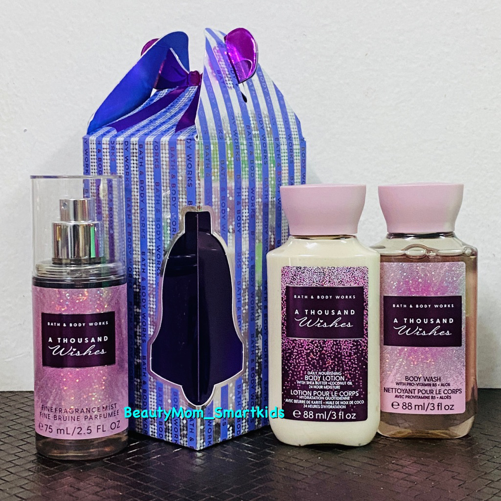 Bath & Body Works Signature Collection Travel set Sx3 pcs. ชุด