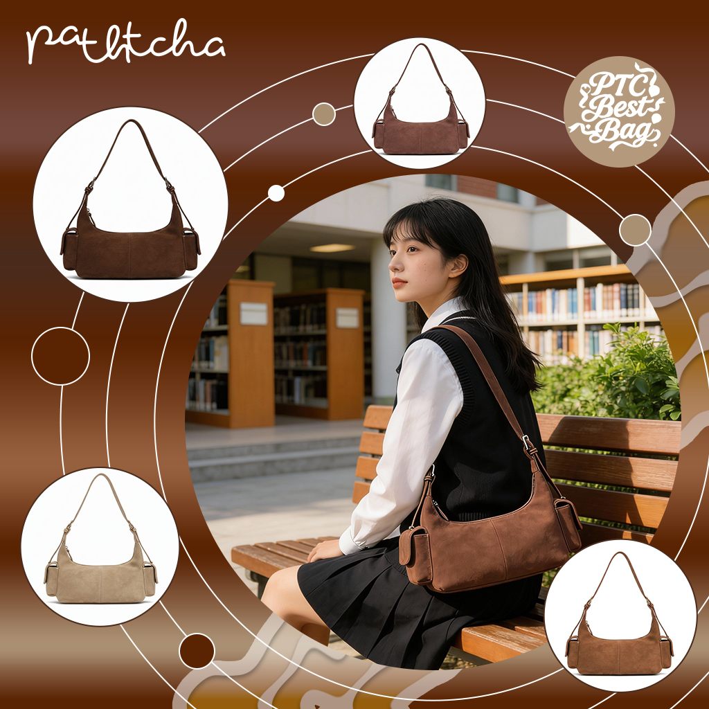 PATH T CHA THE NEW COLLECTION ถือผู้หญิง (มีสายยาว)กระเป๋าถือกระเป๋า ...