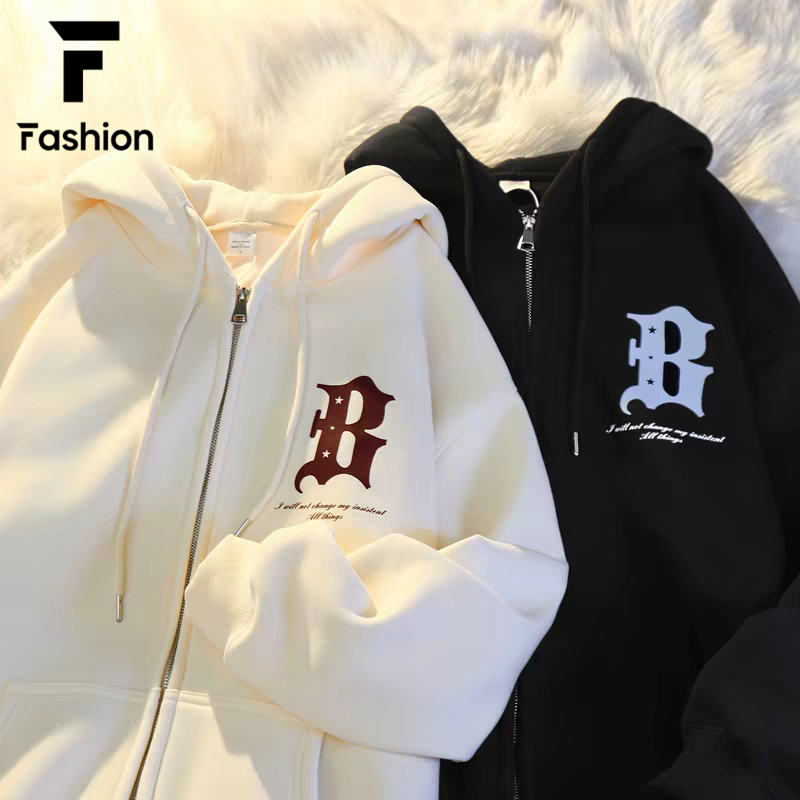 Huge Discount! Hooded Winter Jacket for Men and Women - Sporty Zip Design, Versatile Styling, Unbeatable Price