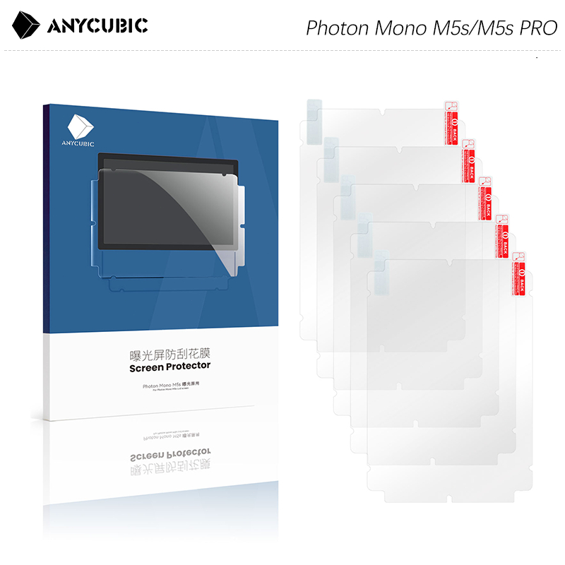 Anycubi 3D Printer Photon Mono 2 ฟิล์มป้องกันต้นฉบับ 5Pcs for Photon ...