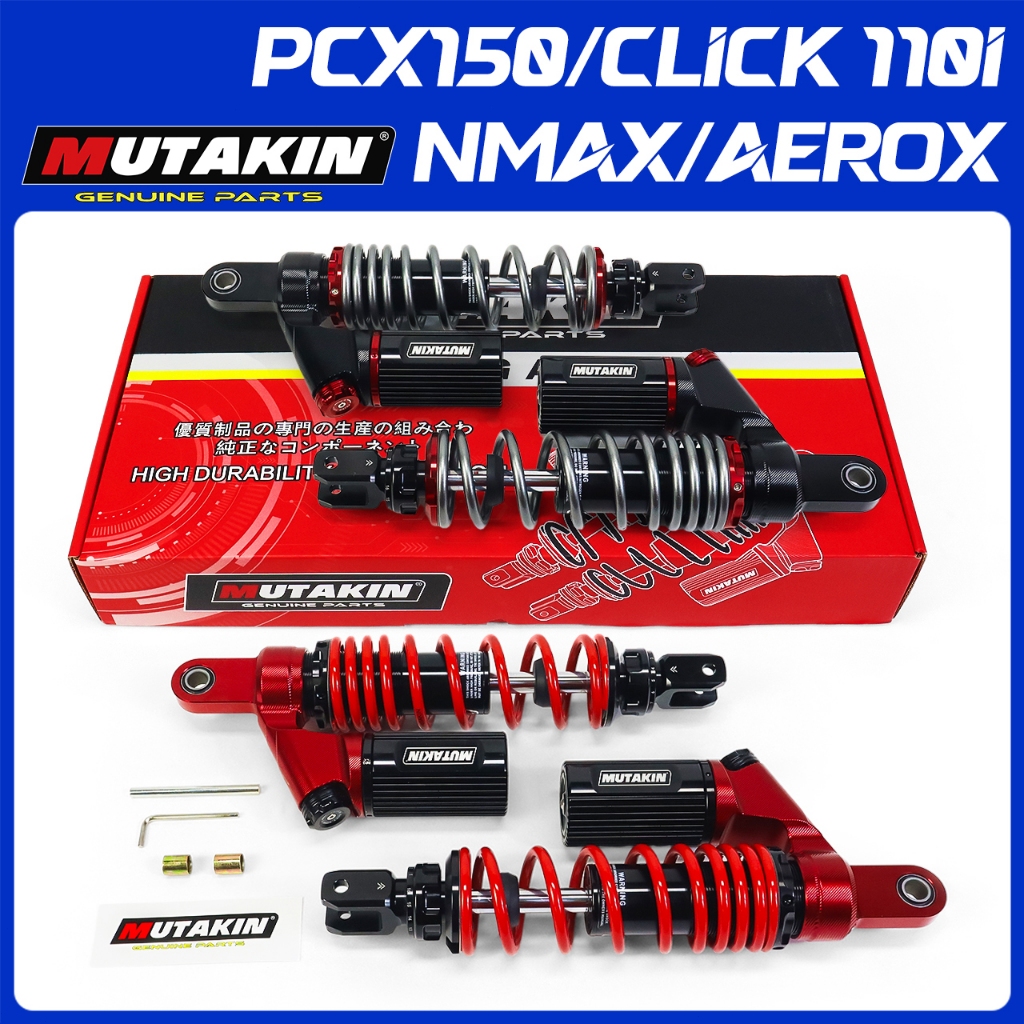 MUTAKIN โช๊คหลัง โช้คหลังแต่ง 320MM จากมาเลเซีย ระบบน้ำมัน สำหรับNMAX ...