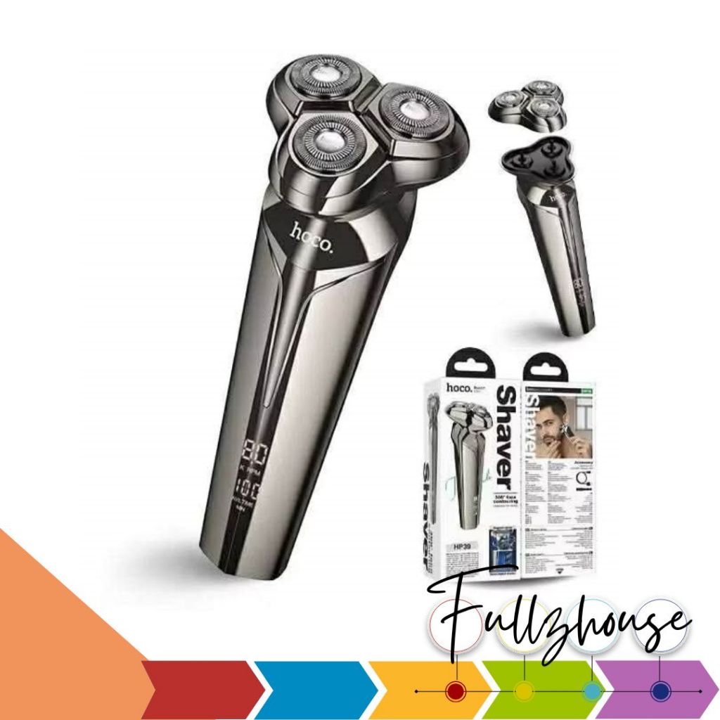 จัดส่งด่วน Hoco HP39 Three Head Shaver เครื่องโกนหนวดไฟฟ้า 3 หัวโกน ...
