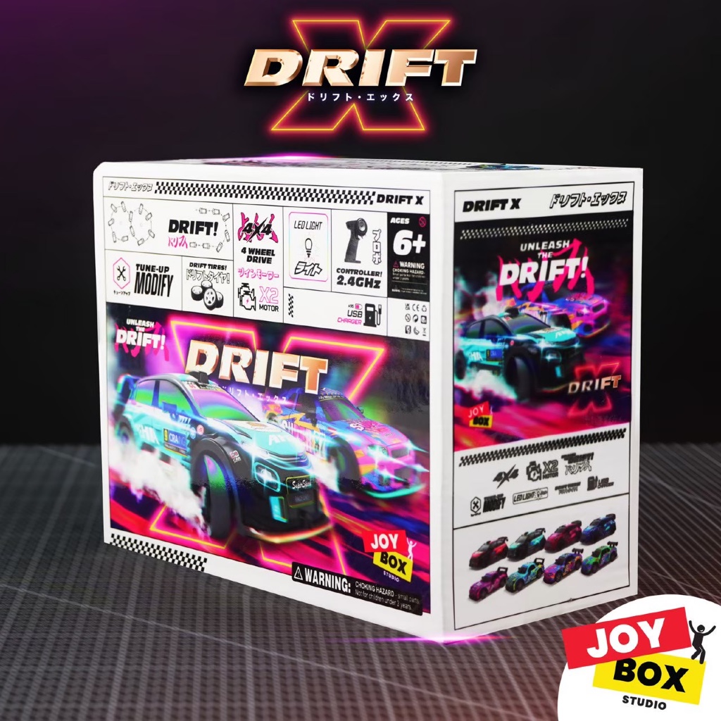 Drift X รถบังคับดริฟท์ | JoyBoxStudio | 4WD | ดริฟท์แรง ควบคุมง่าย ...