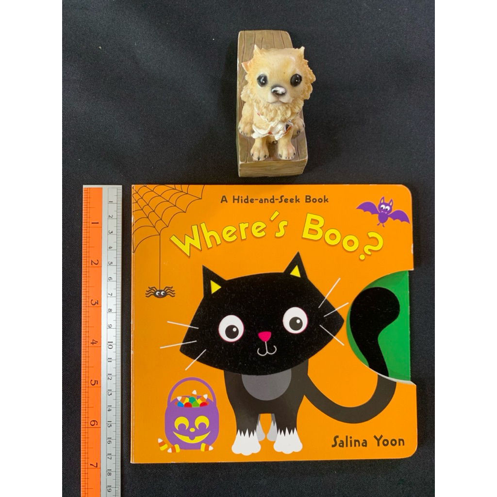 Where’s Boo by salina yoon หนังสือภาษาอังกฤษมือสอง Boardbook | Shopee ...