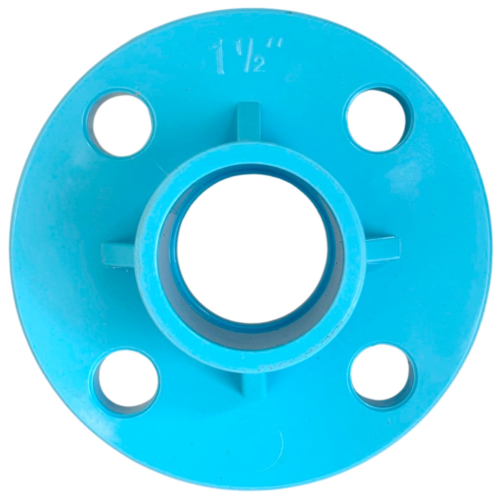 HERO ข้อต่อหน้าจาน หน้าแปลน PVC หน้าแปลนท่อสั้นหน้าจาน 11/2 นิ้ว (10K ...