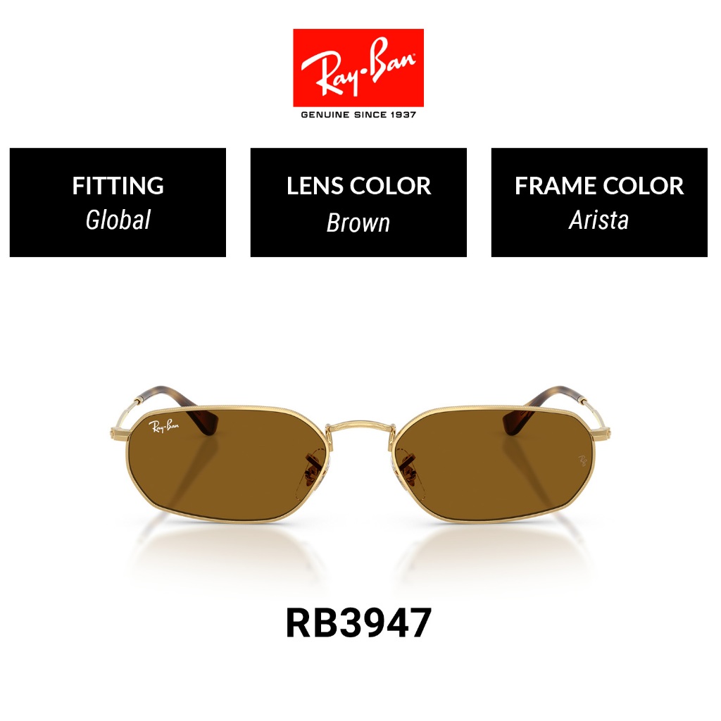 RAY-BAN 0RB3947 001/3354 54 - Sunglasses | Shopee Thailand