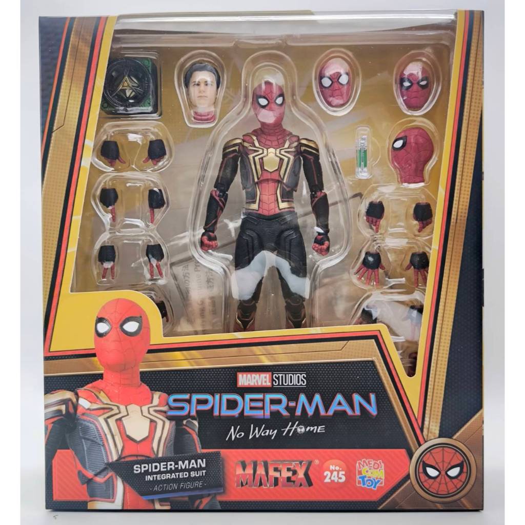 MAFEX No.245 SPIDER-MAN INTEGRATED SUIT Spider-Man No Way Home