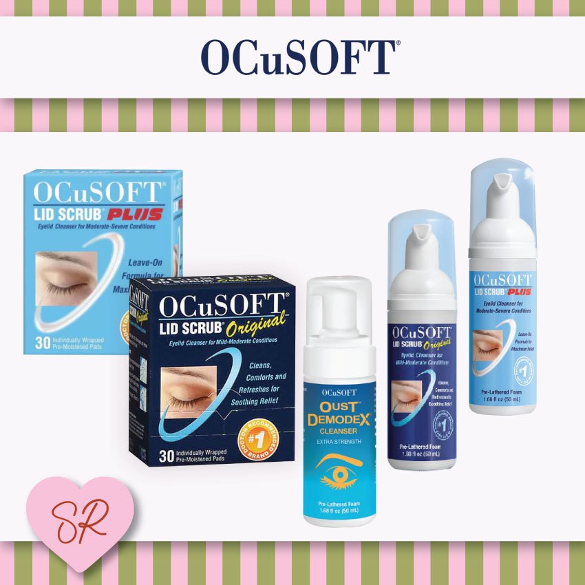 Ocusoft lid scrub original / Ocusoft lid scrub plus สำหรับทำความสะอาด ...