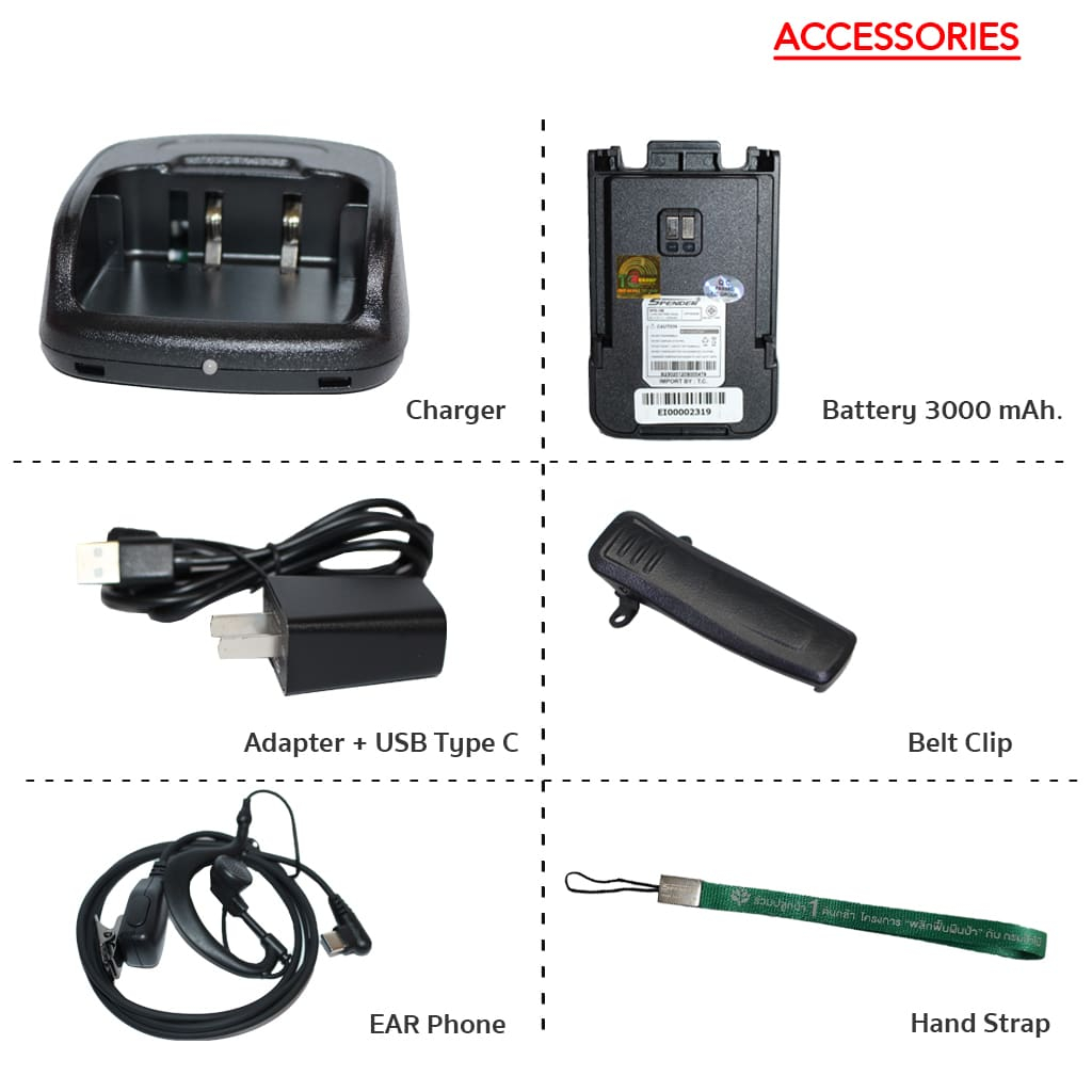 SPENDER TC-5M วิทยุสื่อสาร POC ระบบ SIM CARD รับประกัน 2 ปี | Shopee ...