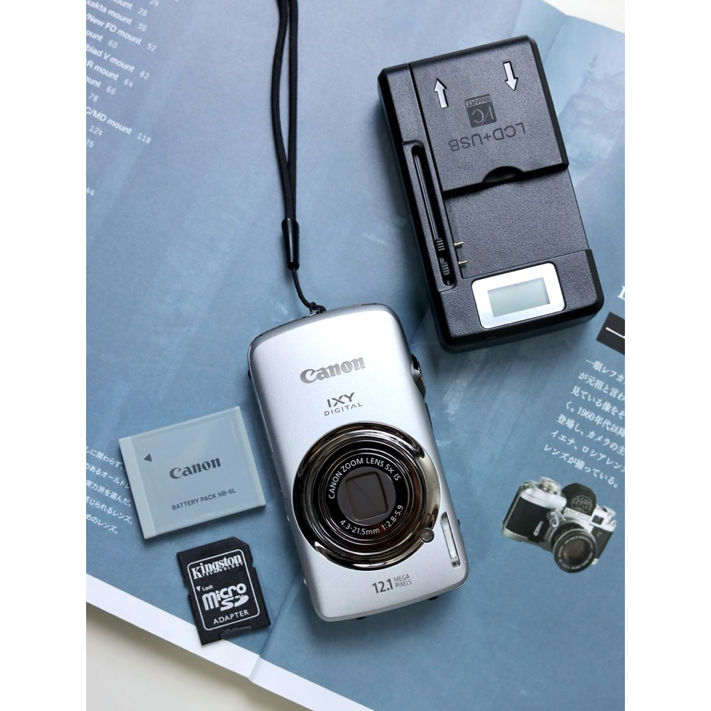 Canon IXY930is / IXUS200is (Silver Color) สภาพของใหม่ บอดี้ใหม่ไม่มี ...