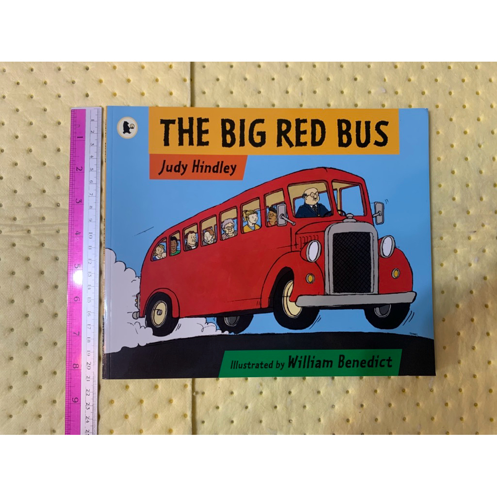 The Big Red Bus by Judy Hindley :หนังสือเด็กภาษาอังกฤษ(ปกอ่อนมือสอง ...