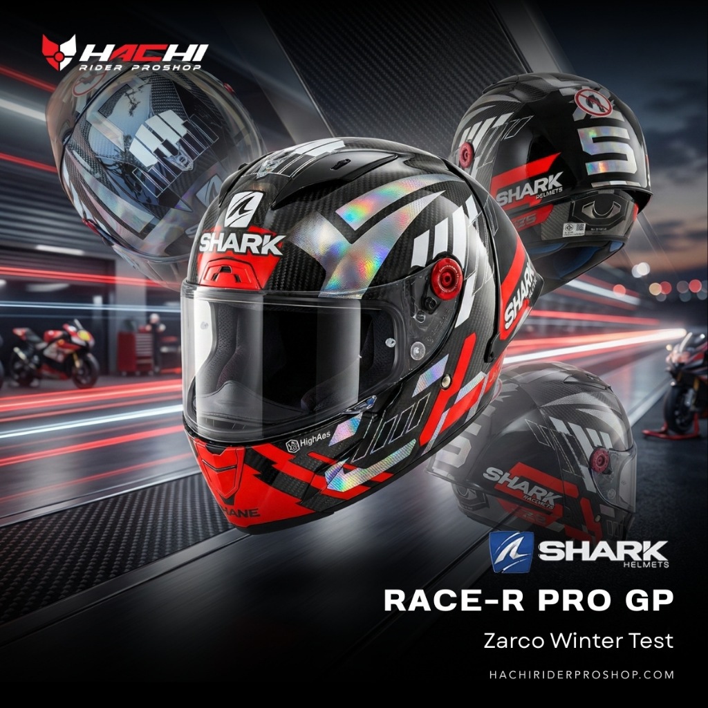 SHARK RACE-R PRO GP - Zarco Winter Test | Shopee Thailand