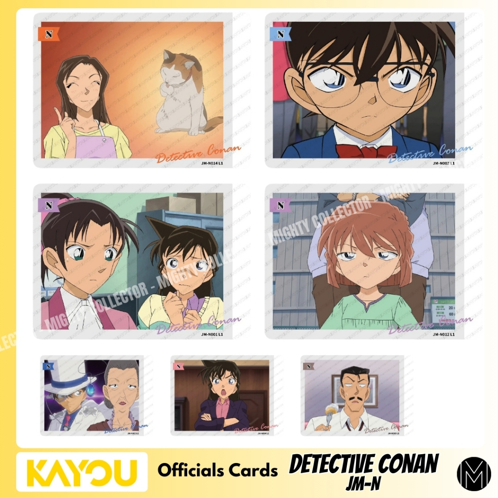 การ์ด Detective Conan N Cards - Kayou Official Cards - JM set - การ์ด ...