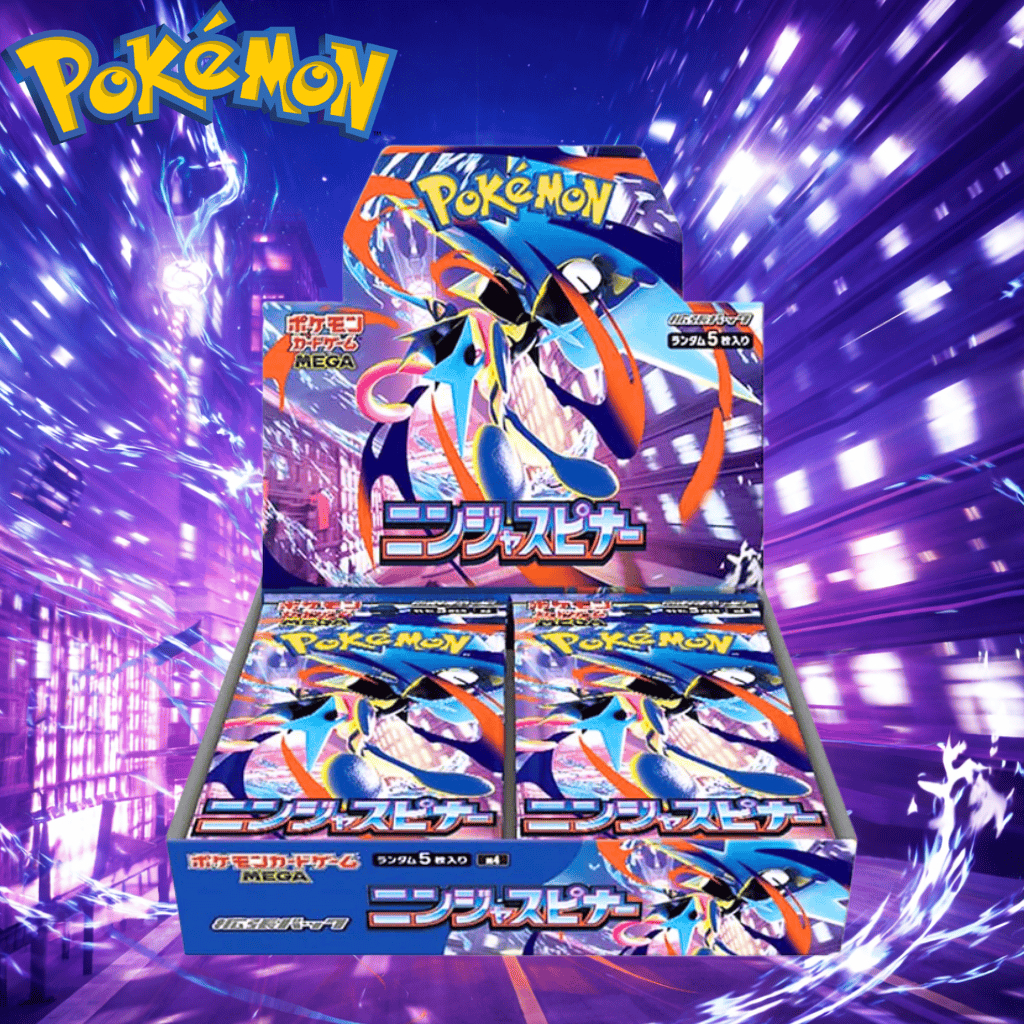Pokemon Card Game MEGA Expansion Pack Ninja Spinner Box – Official