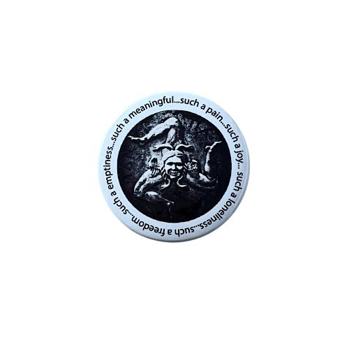 VGH BROOCH PIN - BLACK 4.4