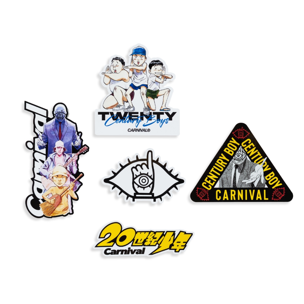 CARNIVAL CNVX20C26A07ML 20th CENTURY BOYS STICKER MULTI | Shopee Thailand