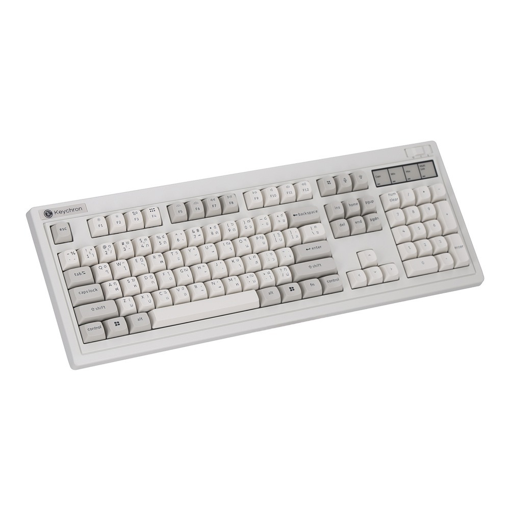 WIRELESS KEYBOARคีย์บอร์ดไร้สาย) KEYCHRON R6 - KEYCHRON RGB EN/TH RETRO ...