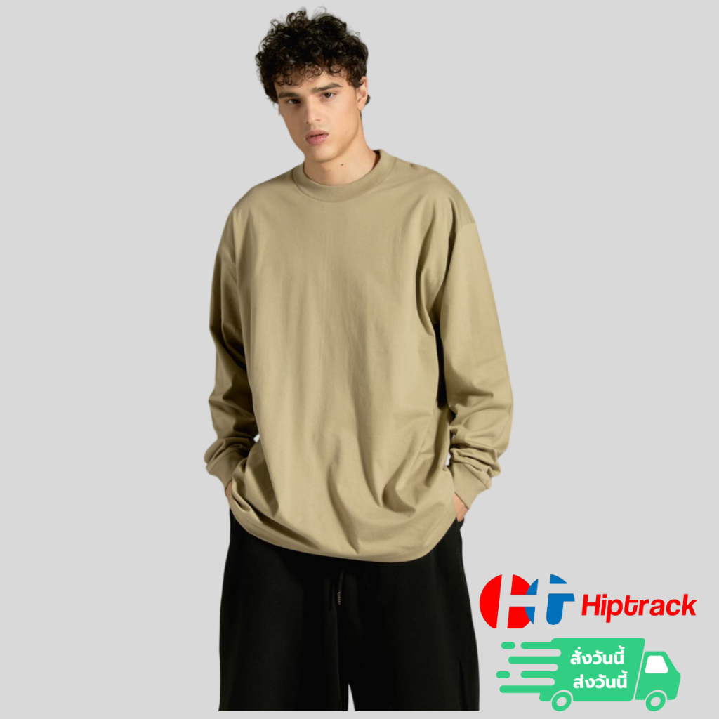 Hiptrack™ Heavy Cotton Combed แขนยาว | Shopee Thailand